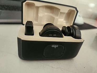 true: Беспроводная гарнитура aigo S46 с зарядным кейсом - Форм‑фактор: true — 2