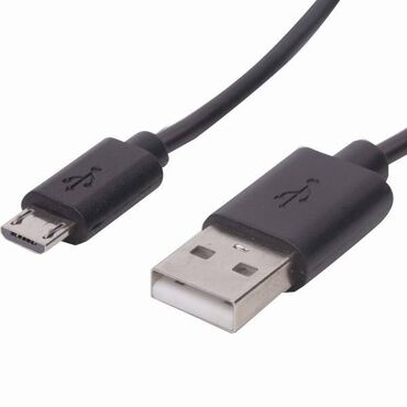 кабели синхронизации usb: Кабель USB - micro USB Black - 0.6/0.8 метра