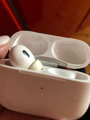 electronics iphone: İşlənmiş Simsiz (Bluetooth) Qulaqcıqlar, Apple, rəng - Ağ — 1