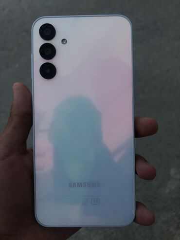 işlənmiş samsung telefonlar: Samsung Galaxy A15, 128 ГБ, цвет - Белый, Гарантия, Отпечаток пальца