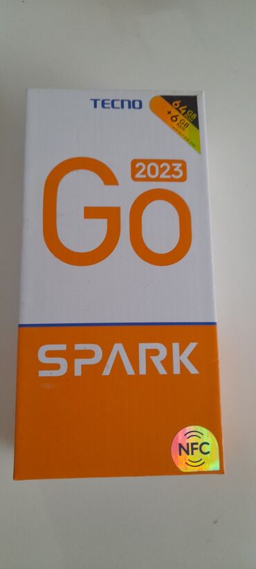 go pro 8 купить: Tecno Spark Go, 64 GB, rəng - Mavi, Sənədlərlə