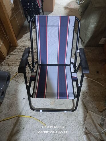 Bağ, çöl oturacaqları: Acilib yigilan kreslo. Baglamada 5 eded olur. Qeyd olunan qiymet 1 — 8