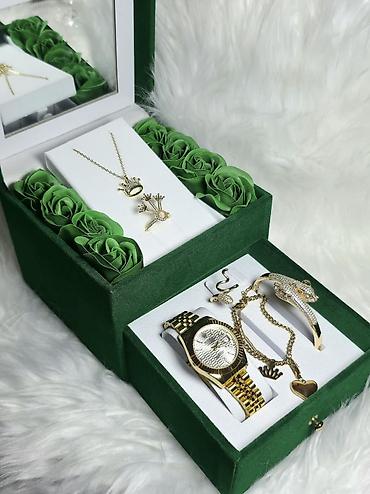 chopard qolbaq: Yeni, Klassik Saat dəsti, rəng - Yaşıl — 10
