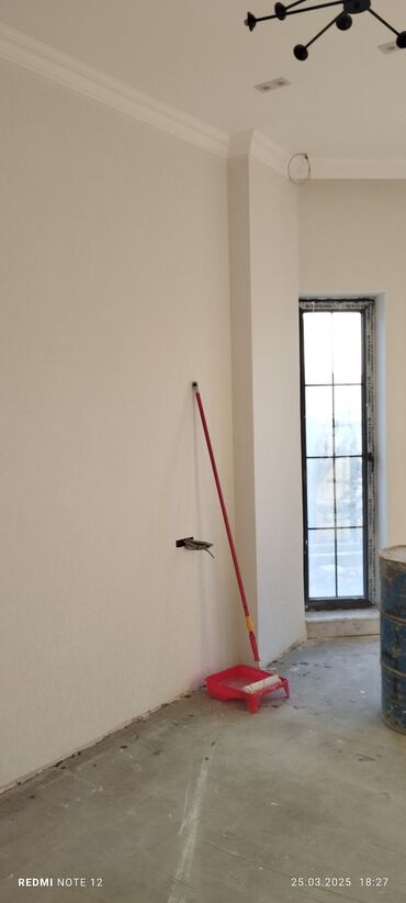 Malyar işləri: Divar kağızı çəkmə xidməti, otaqlarınıza yeni və estetik görünüş — 4