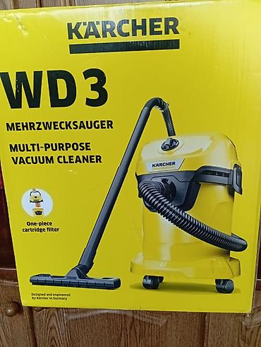 патроны: Пылесос Karcher Wd 3 17литров строительный также же можно и дома — 5