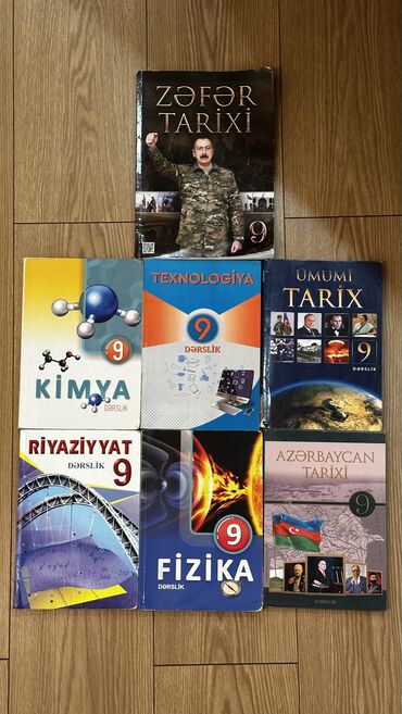История Азербайджана: 9-Cu Sinif Məktəb Dərslikləri Tam İdial Vəzyətdədir Dənəsi 5 Azn