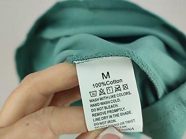 turkusowe dresy: T-shirt damski, rozmiar M — 4