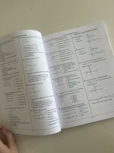 Testlər: Riyaziyyat Testlər 11-ci sinif, DİM, 2-ci hissə, 2023 il — 3