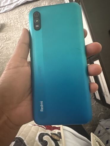 Redmi: Redmi, Redmi 9A, Б/у, цвет - Синий, 2 SIM