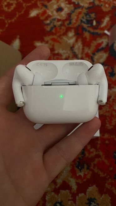чехол для airpods: Вакуумдук, Apple, Жаңы, Электр зымсыз (Bluetooth), Классикалык
