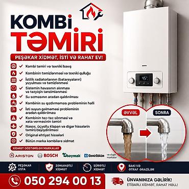 nasos temiri: Kombi təmiri və servis xidməti - Peşəkar usta xidməti - Keyfiyyətli — 4