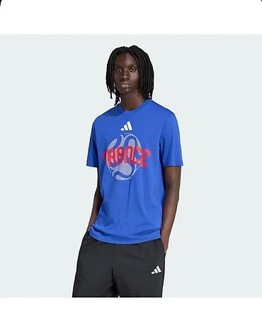 nike tech flecee: Мужская футболка, M, Adidas, Новый, цвет - Синий, Платная доставка — 2