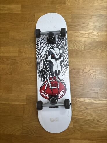 İnformatika: Skateboard – “Skateboard” qrafik dizaynlı, tam komplekt. Cox istifade