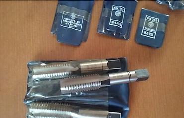 kzubr welding machine: Setovi ručnih nareznica (HSS) za izradu unutrašnjeg navoja Fra Cacak u — 1