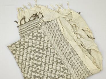 złote dodatki do zielonej sukienki: Scarf, Female, condition - Very good