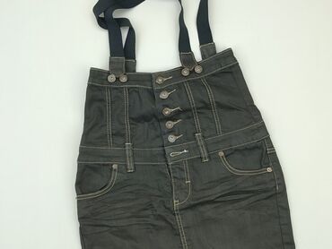 legginsy czarne gym glamour: Dungaree, S (EU 36), condition - Good