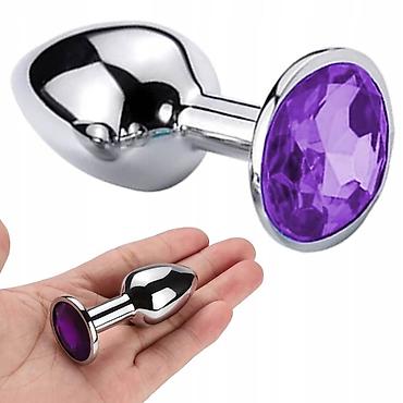Digər aksesuarlar: Metal bəzək aksesuarı – kristal daşlı - Material: paslanmayan polad — 2