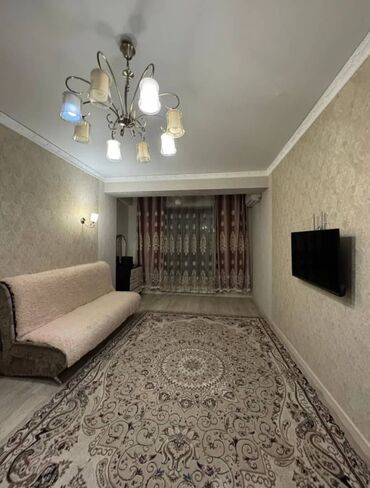 купить квартиру бишкек центр: 2 комнаты, 50 м², Элитка, 9 этаж, Евроремонт