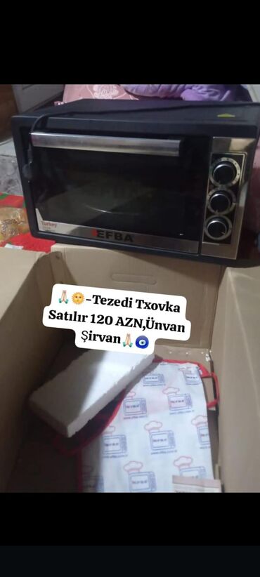 aspirator ikinci əl: Duxovka Efba, Elektrik, rəng - Qara, Ayrıca dayanan