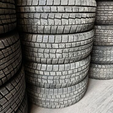 Шины: Шины 215 / 60 / R 16, Зима, Б/у, Комплект, Легковые, Япония, Dunlop