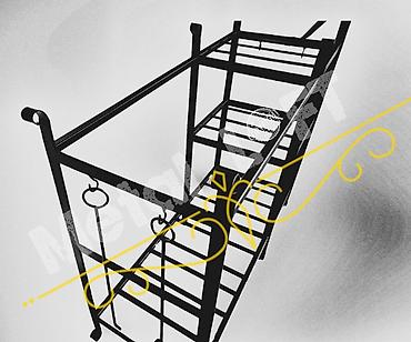 Police: Model 9 - Preko 20 modela stalaka za ogrev - ručni rad ODLAGANJE — 13