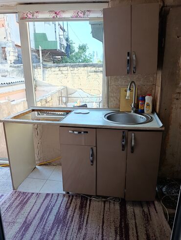 Çaydanlar: Mətbəx moyka dolabı dəsti, kocduyumuze görə təcili satılır ela