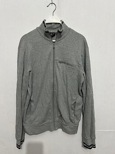 Личные вещи: Мужской спортивный костюм, S, Armani, Б/у, цвет - Серый — 1