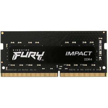 ventilator notebook: Kingston FURY Impact Operativ Yaddaş — 16GB DDR4 SO-DIMM, 3200MT/s — 1
