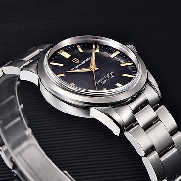 Классические часы: Pagani Design PD-1734 • Механизм: Кварц Seiko VH31 (Япония). • — 3