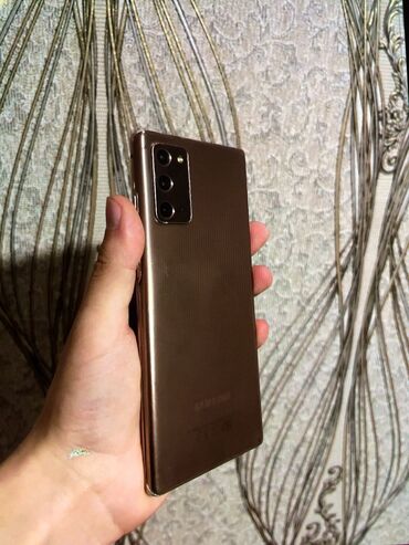samsung galaxy note 5 satiram: Samsung Galaxy Note 20, 256 GB, rəng - Qızılı, Barmaq izi, Face ID, İki sim kartlı