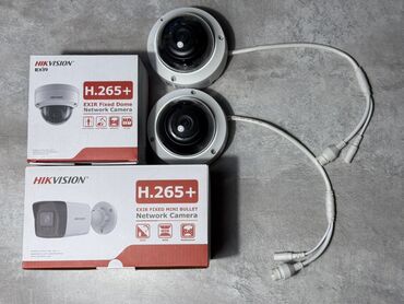 видеонаблюдения комплект: IP‑видеокамеры Hikvision EXIR H.265+ DS-2CD1063G0-I 6MP 3200×1800