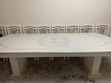 картины натюрморт: Стол и стул для зала, Б/у, Самовывоз, Платная доставка, цвет - Бежевый — 2