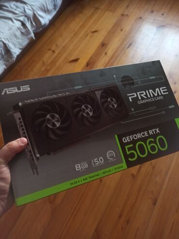 Masaüstü kompüterlər və iş stansiyaları: Videokart Asus GeForce RTX 5060, 8 GB, Yeni