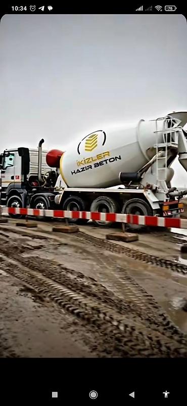 Бетонные плиты перекрытия: Beton satışı. İstənilən markalar (təməl,döşəmə, Monolit, bünövrə — 3