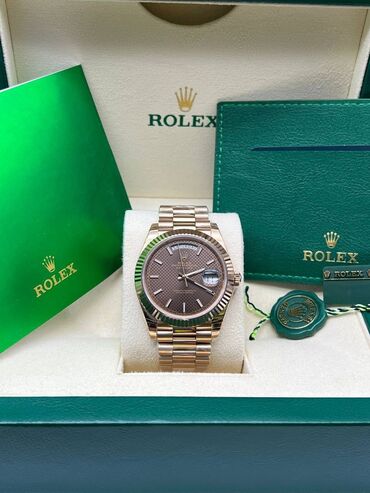 швейцарские часы patek philippe: Rolex Day-Date ️Премиум качество ️Диаметр 40 мм ️Швейцарский