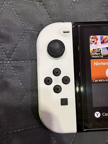 witcher: Nintendo Switch OLED White dəsti satılır.( Konsol+ MicroSD yaddaş — 4