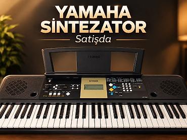 sintezatorlar: Yamaha YPT-220 sintezator - 61 ədəd tam ölçülü klaviş - Daxili iki — 2