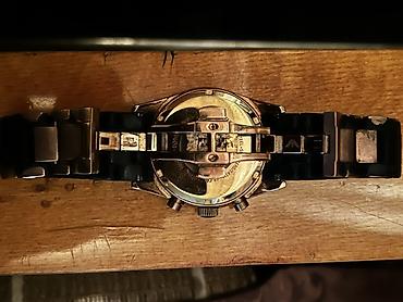 amerika saati: Emporio Armani kişi qol saatı - Korpus: paslanmayan polad, tünd — 2