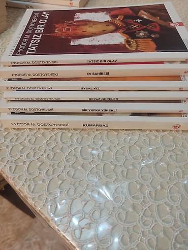 klasik gitara: Dostoyevski Stefan Zweig, Anton Çehov-un kitabları- Kitabların hər — 1