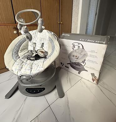 Детская мебель: Kidilo 6-in-1 Baby Swing – çoxfunksiyalı uşaq yelləncəyi — 1