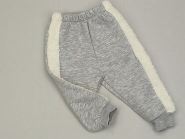 legginsy szare wysoki stan: Sweatpants, 3-6 months, condition - Very good