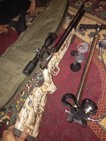 Спорт жана хобби: Пневматическая PCP винтовка KRAL ARMS (Турция), калибр 4.5 мм (.177) — 2