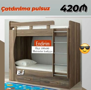 a4 ucuz: Yeni, İkinəfərlik çarpayı