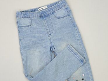 wełniane legginsy: Jeans, Sinsay, 4-5 years, 110, condition - Very good