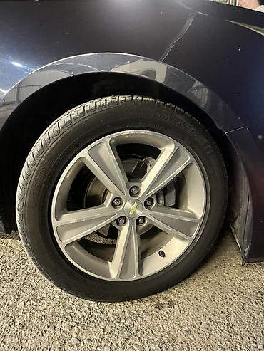 gen: Chevrolet orijinal yüngül lehimli disklər və təkər dəsti - Ölçü: 17 — 10