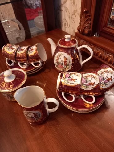 ariqladici cay: Çay dəsti, 6 nəfərlik, Yaponiya