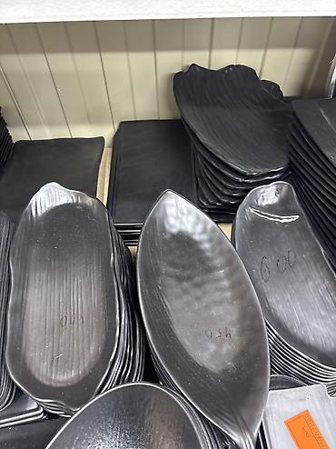 Другие товары для кухни: Меламиновая посуда для кафе и ресторанов — черная коллекция - — 15