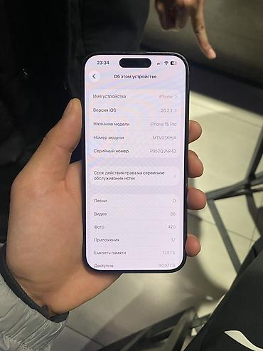 Apple iPhone: IPhone 15 Pro, Blue Titanium — 6