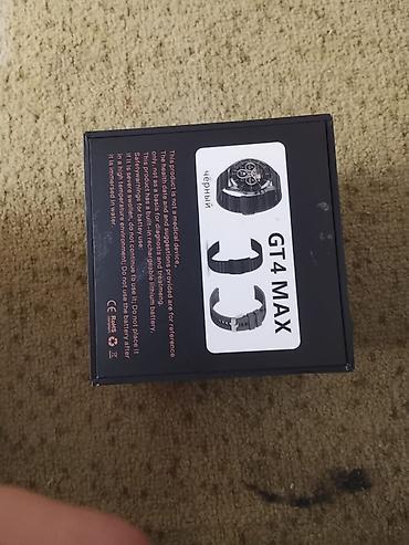 jack e4: Смарт‑часы WATCH GT4 MAX (ZHONGK OS, 240 MHz), цвет: черный — 1