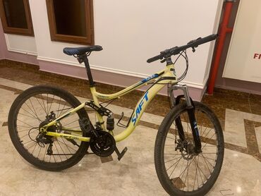 26 liq velosiped satilir: Yeni Şose velosipedi Saft, 26", sürətlərin sayı: 7, Ünvandan götürmə